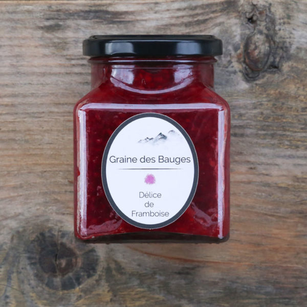 Délice de framboise - Graine des Bauges